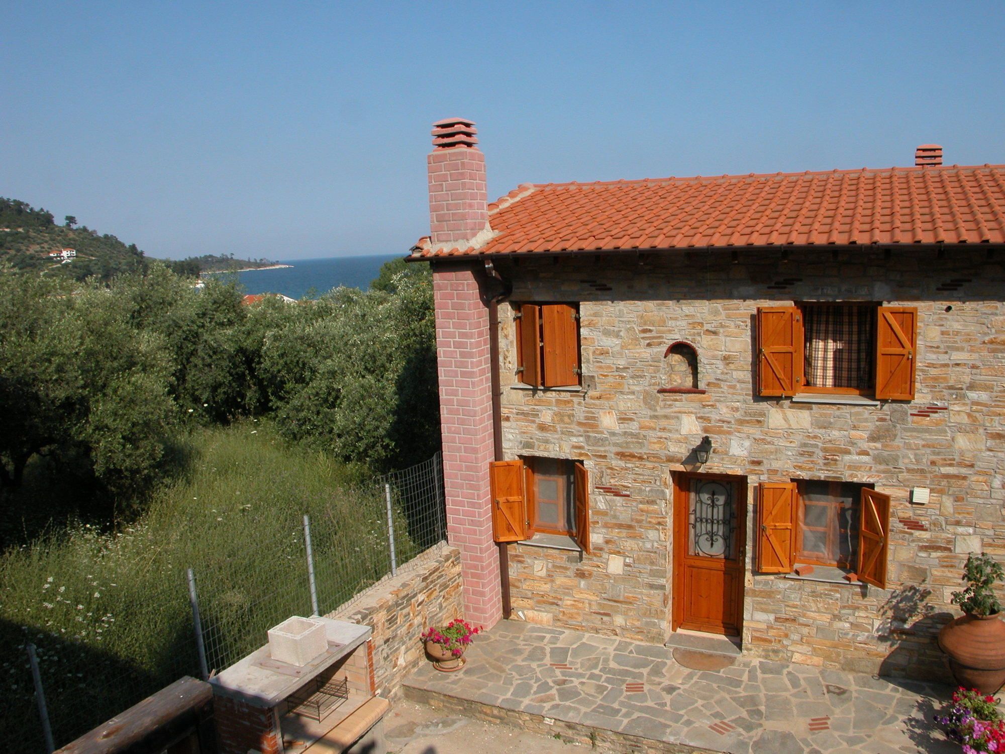 Alexis Villas Chrysi Ammoudia Buitenkant foto