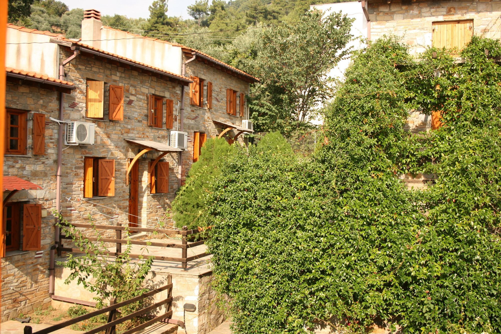 Alexis Villas Chrysi Ammoudia Buitenkant foto